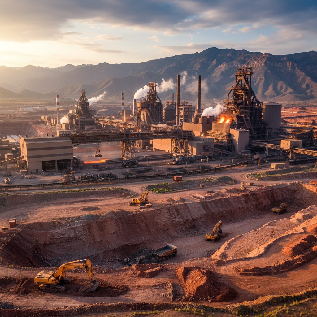 صنعتی، معدنی و فولادی